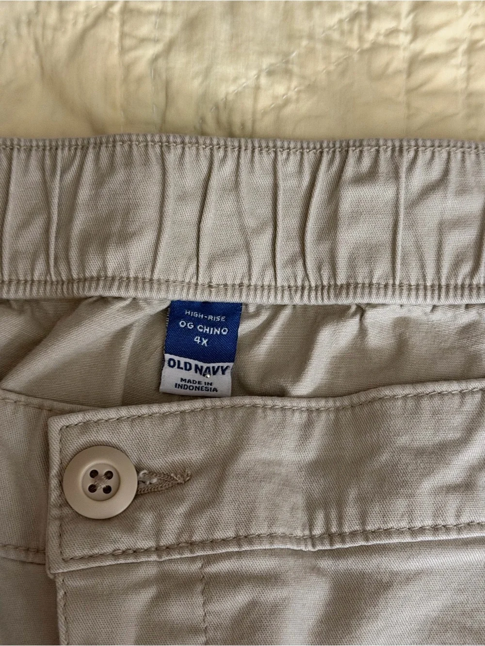 Woman’s Classic Khaki Casual Pants NWT size 4XL